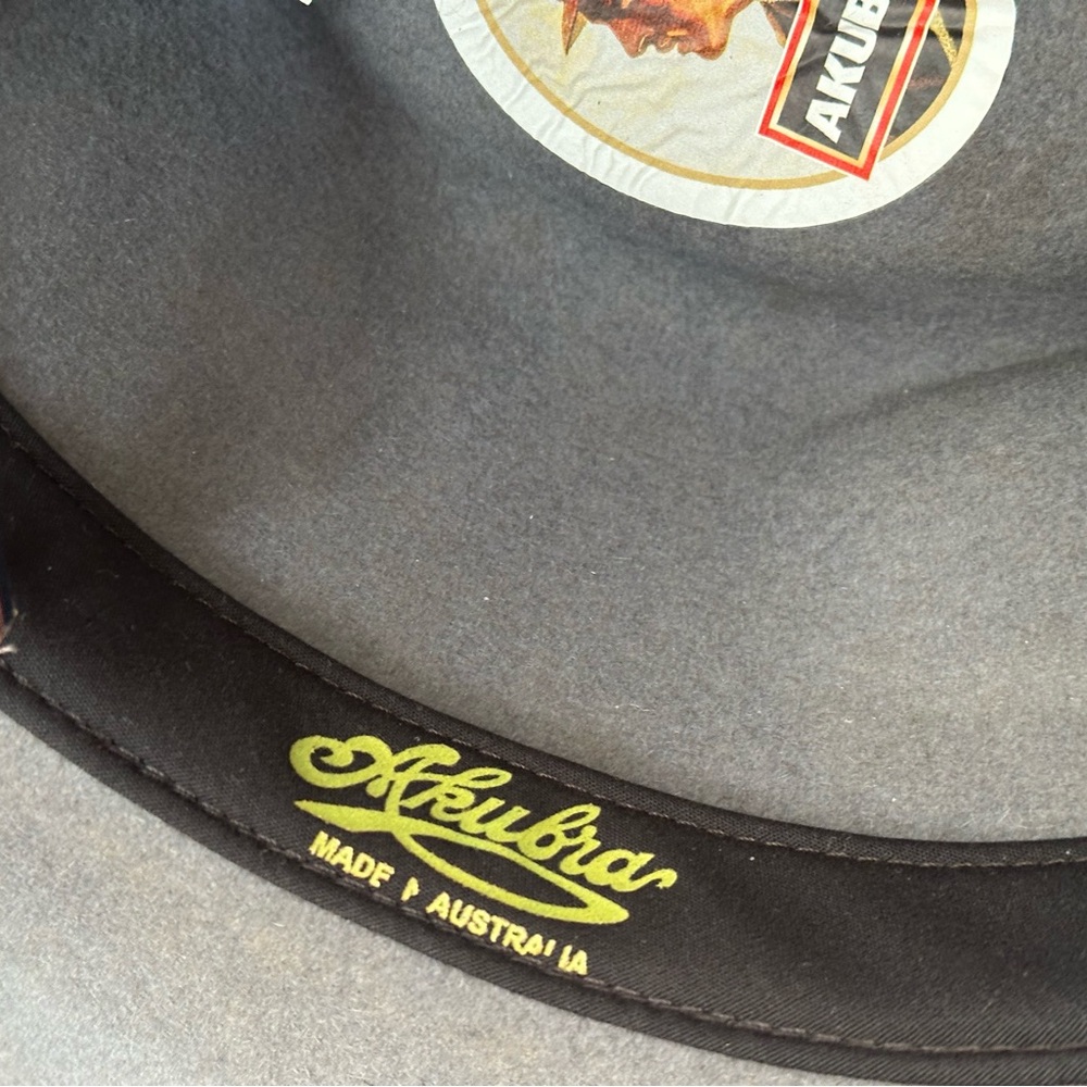 AKUBRA x R.M.WILLIAMS Charcoal Hat - Picture 9 of 15